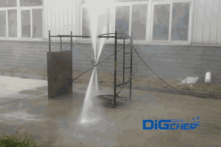 高压水反应釜自动清洗系统执行机构