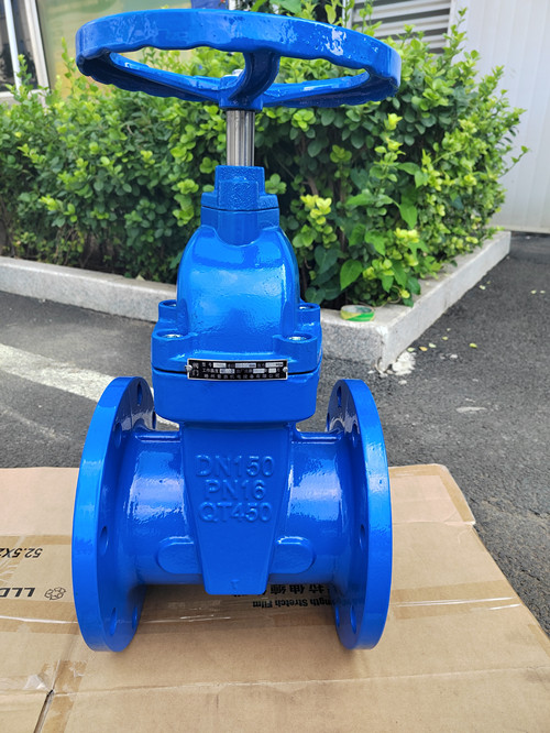 暗杆软密封闸阀DN150正面 暗杆软密封闸阀DN150正面