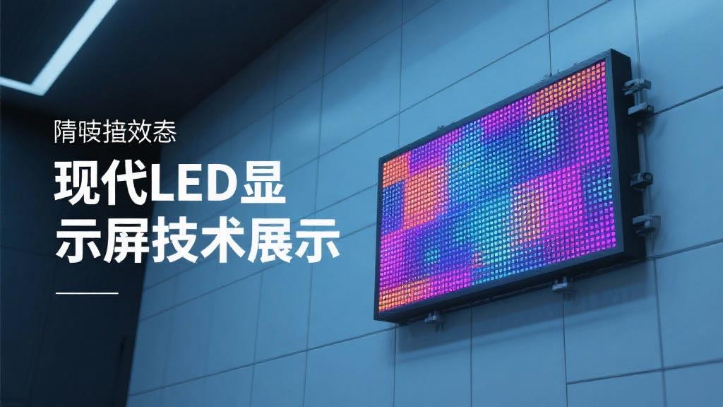 现代LED显示屏技术展示